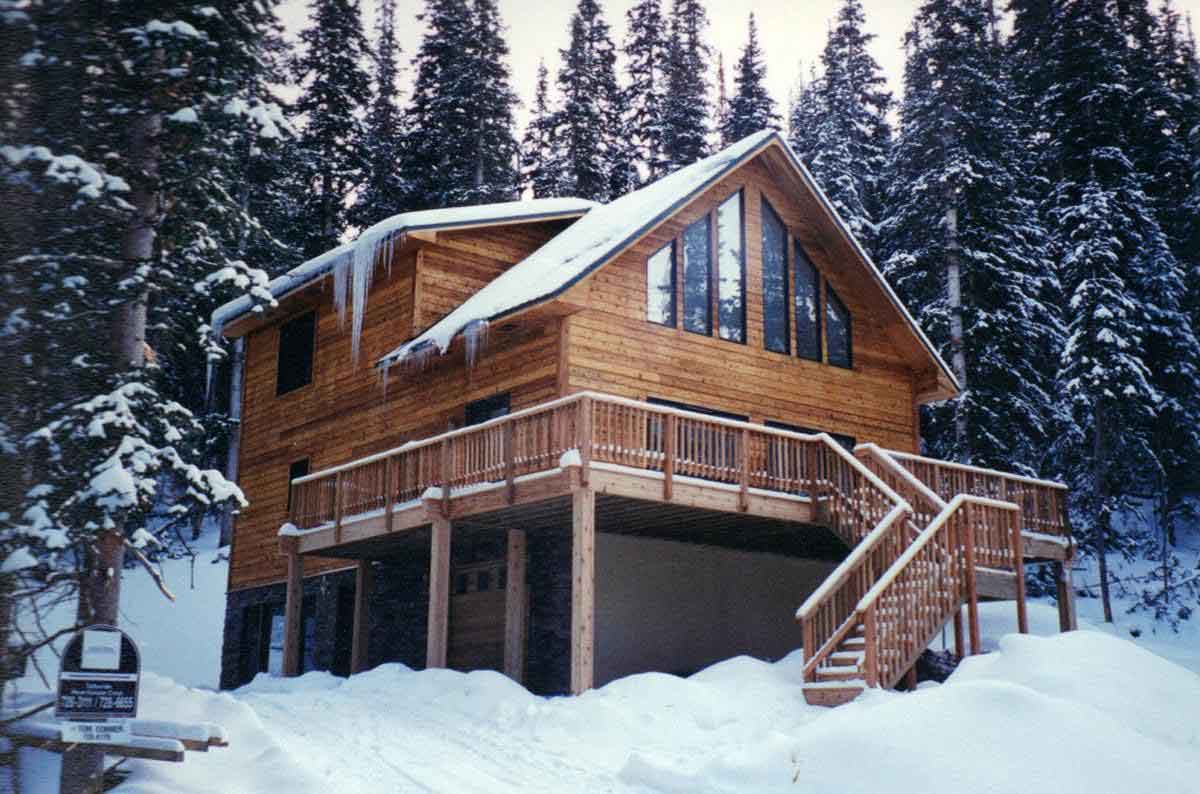 Cabin Floor Plans for this Mountain Home in Colorado